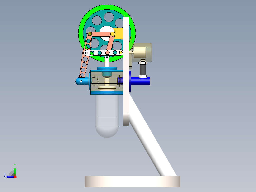 发动机 (125)右视图