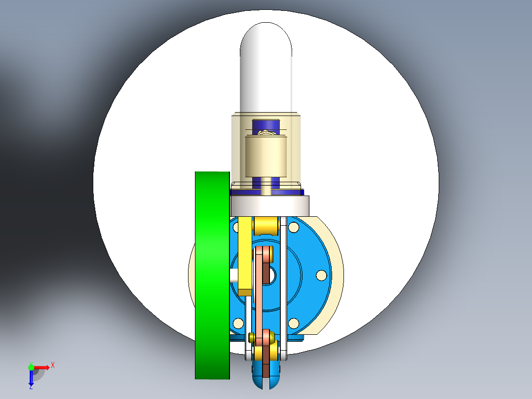 发动机 (125)俯视图