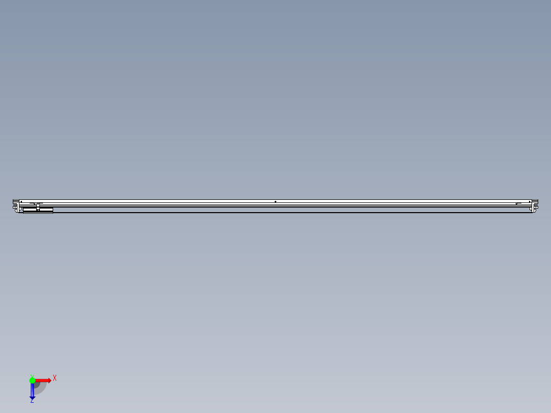 威洛博VL系列3d模型模组VL14S2Y-S2850俯视图