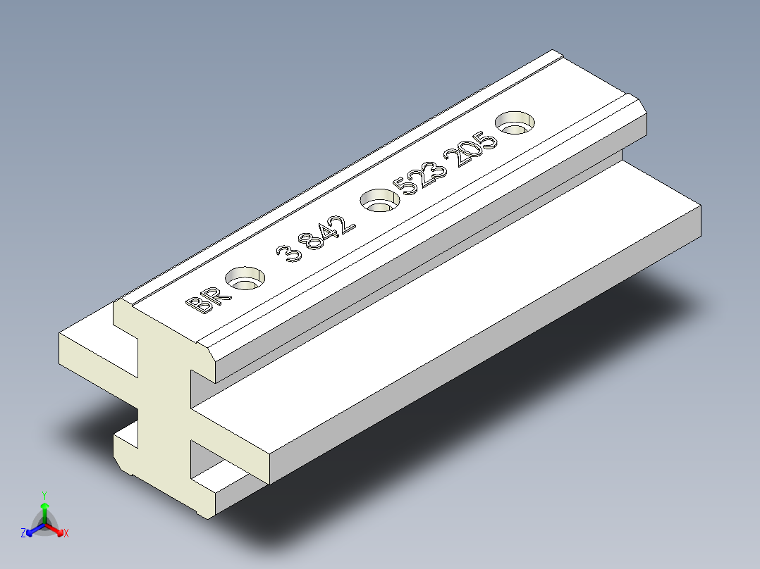 型材-BR 10MM TEE-TEE SLIDER KJN523205