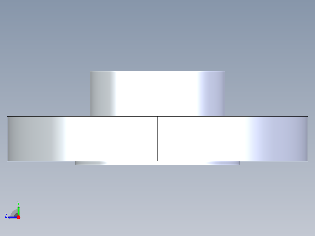 CPVC管件27-Sch80_Flange Vanstone_FPT_9855-012_1.25in右视图