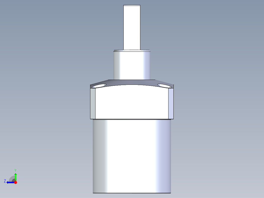 KOSMEKLHA0750-Sx-P_rev1多系列多零件图纸模型右视图