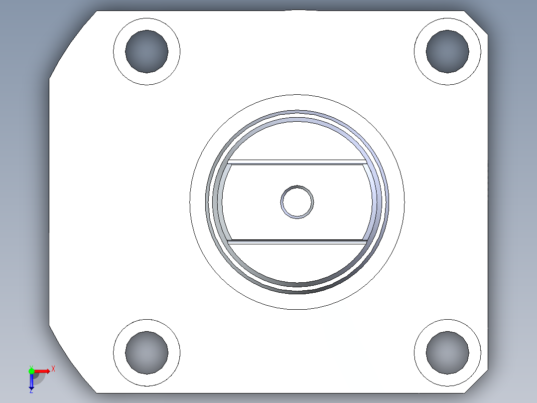 KOSMEKLHA0750-Sx-P_rev1多系列多零件图纸模型俯视图