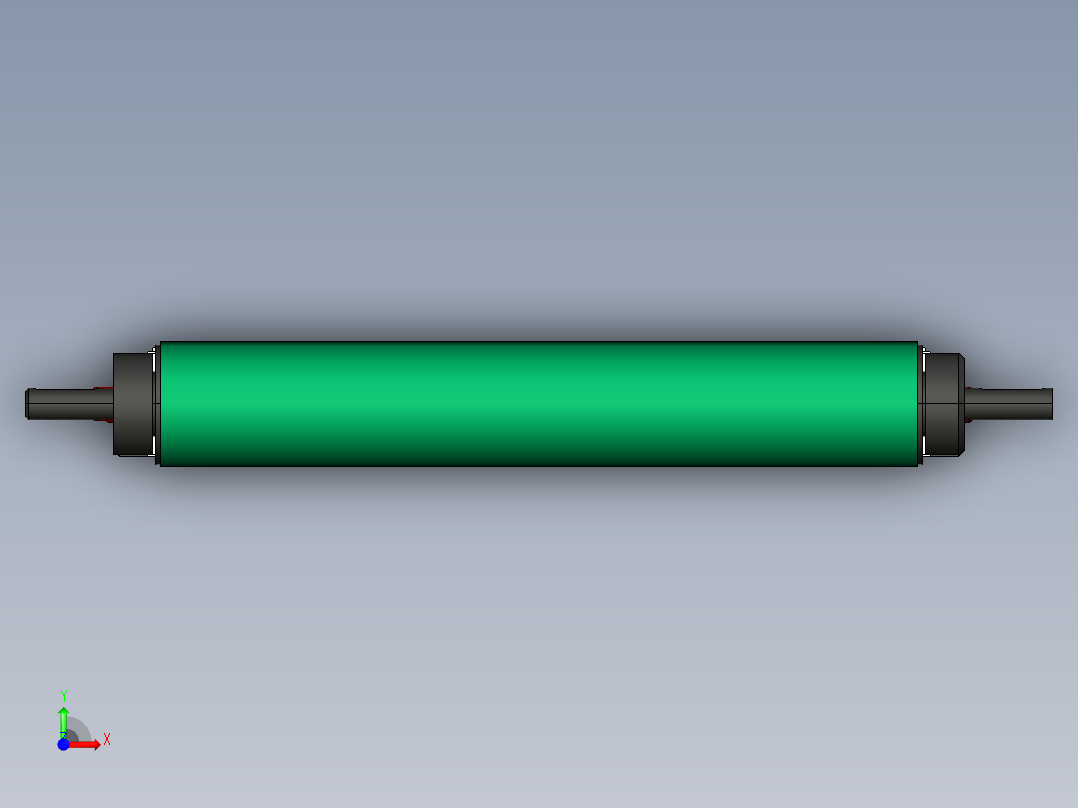 LE-XC4040-双边无驱动轻载皮带线-负载40kg前视图