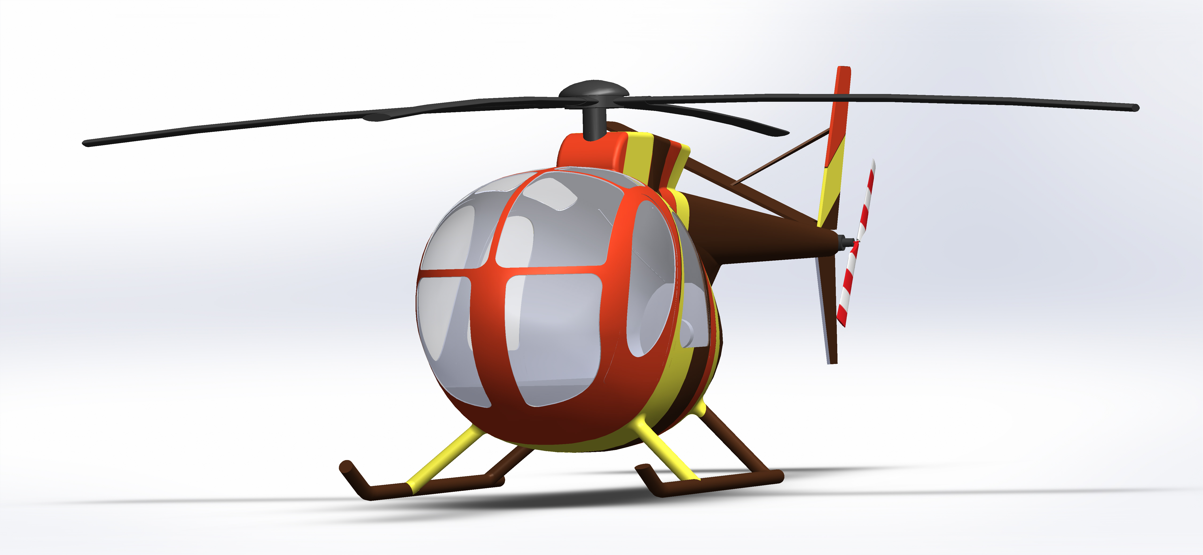 OH-6 MD 500直升机