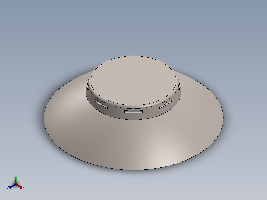 外星飞船18正等轴测图