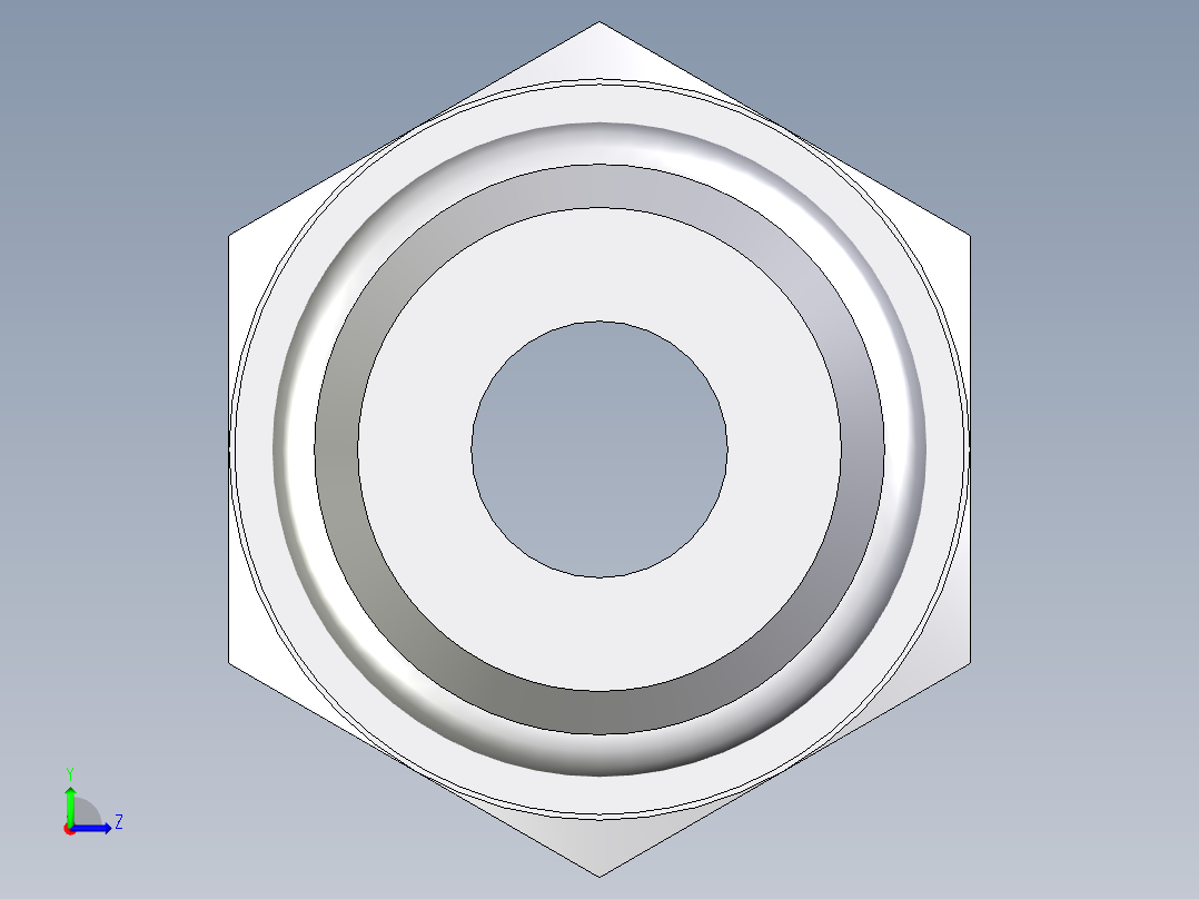 卡套式工业通用硬管接头EO_Male_Stud_connector_GEO06ZLLMCF左视图