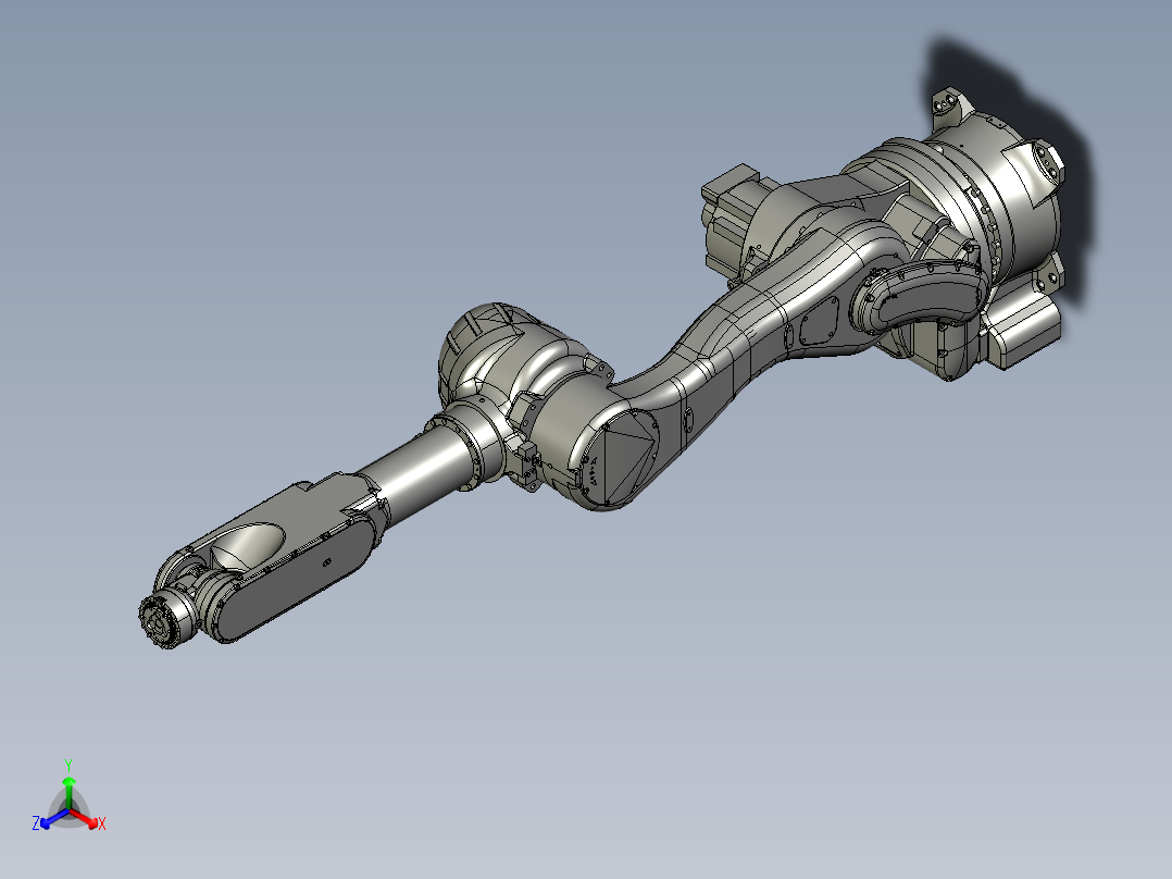 川崎rs050n六轴工业<span style='color: red'>机器人</span>三维模型资料