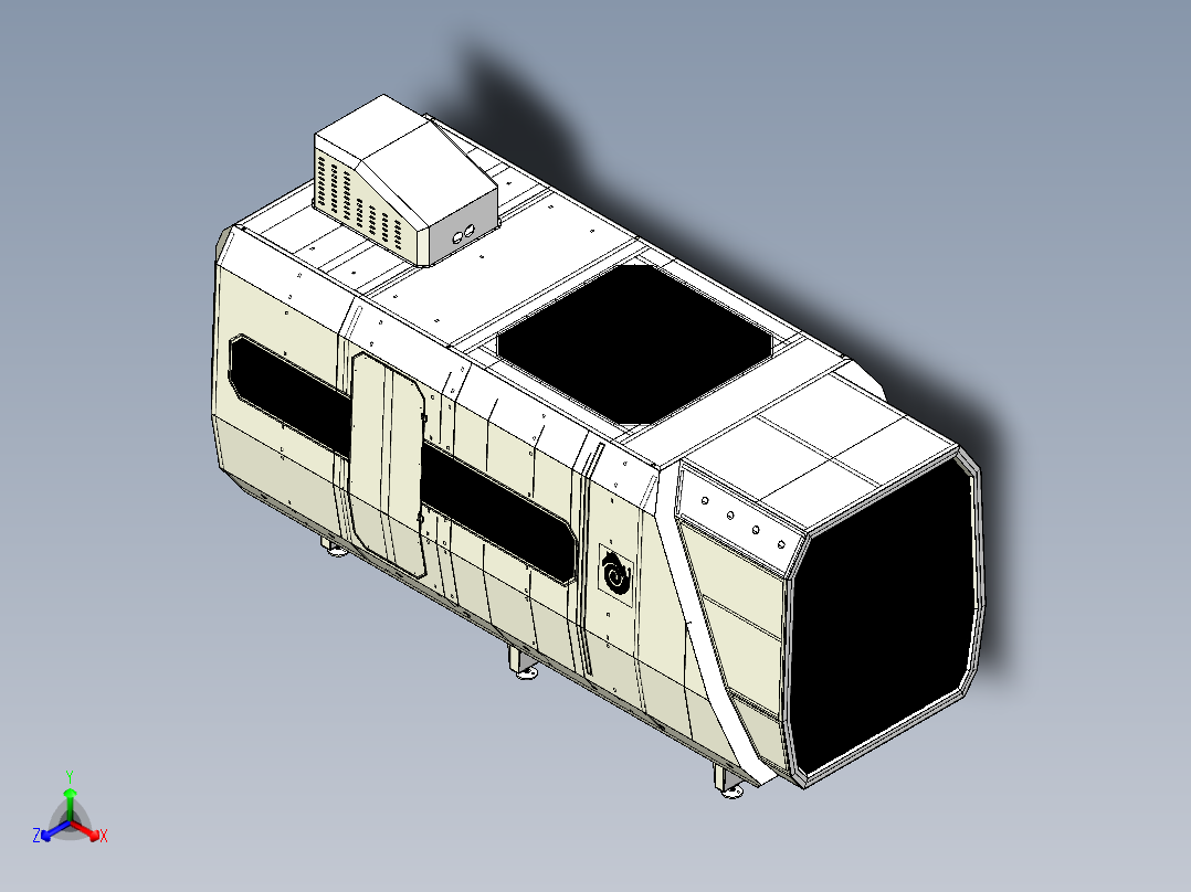 6.8米太空舱民宿含三维+完整的CAD施工图设计资料正等轴测图