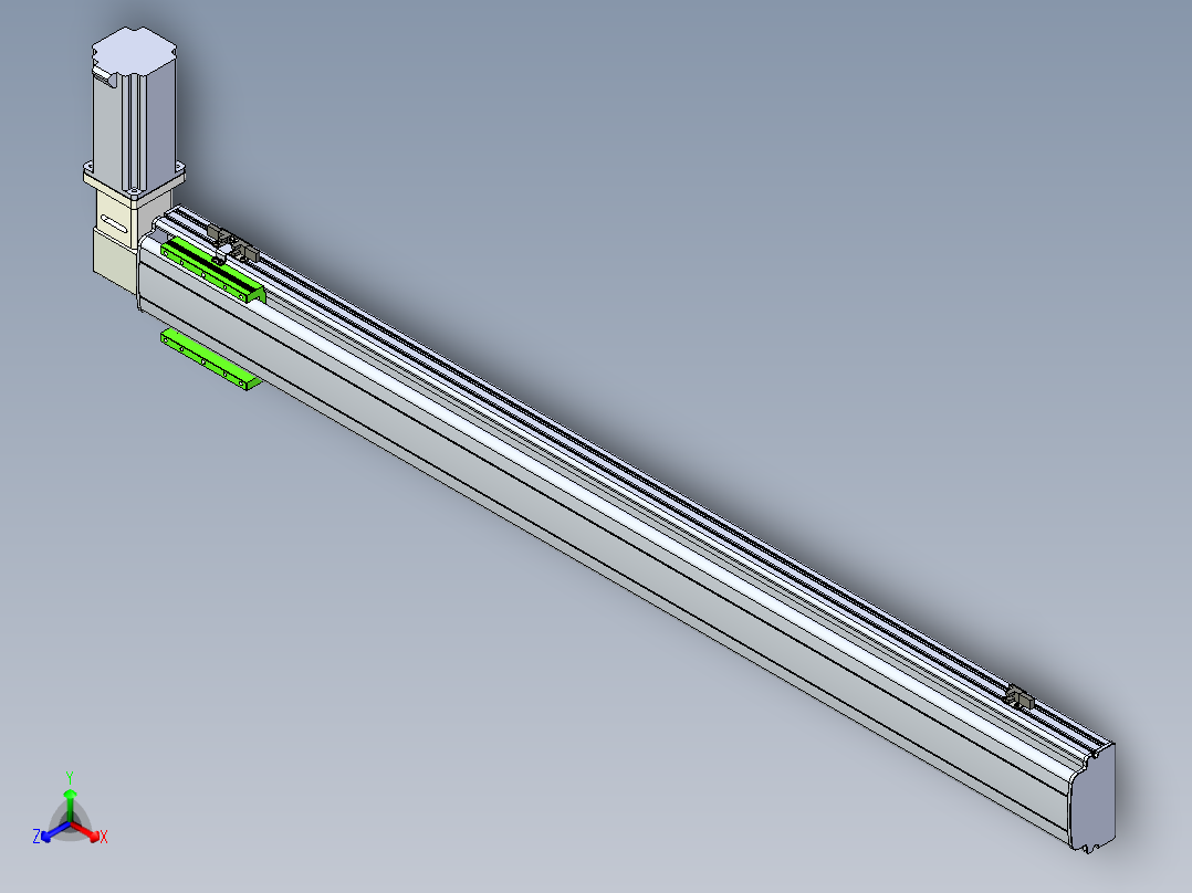 同步带滑台-半封闭B13-L90-S1250-R-Z86-D3