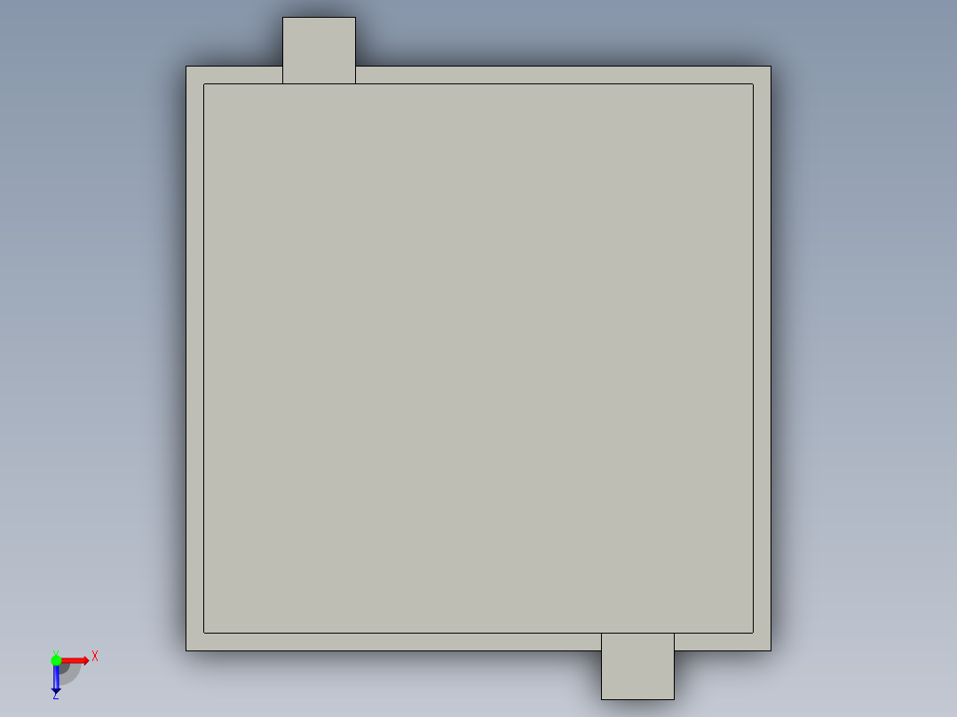 基恩士RD-50E_kc图纸模型俯视图