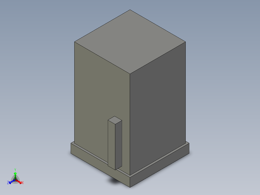 基恩士RD-50E_kc图纸模型正等轴测图