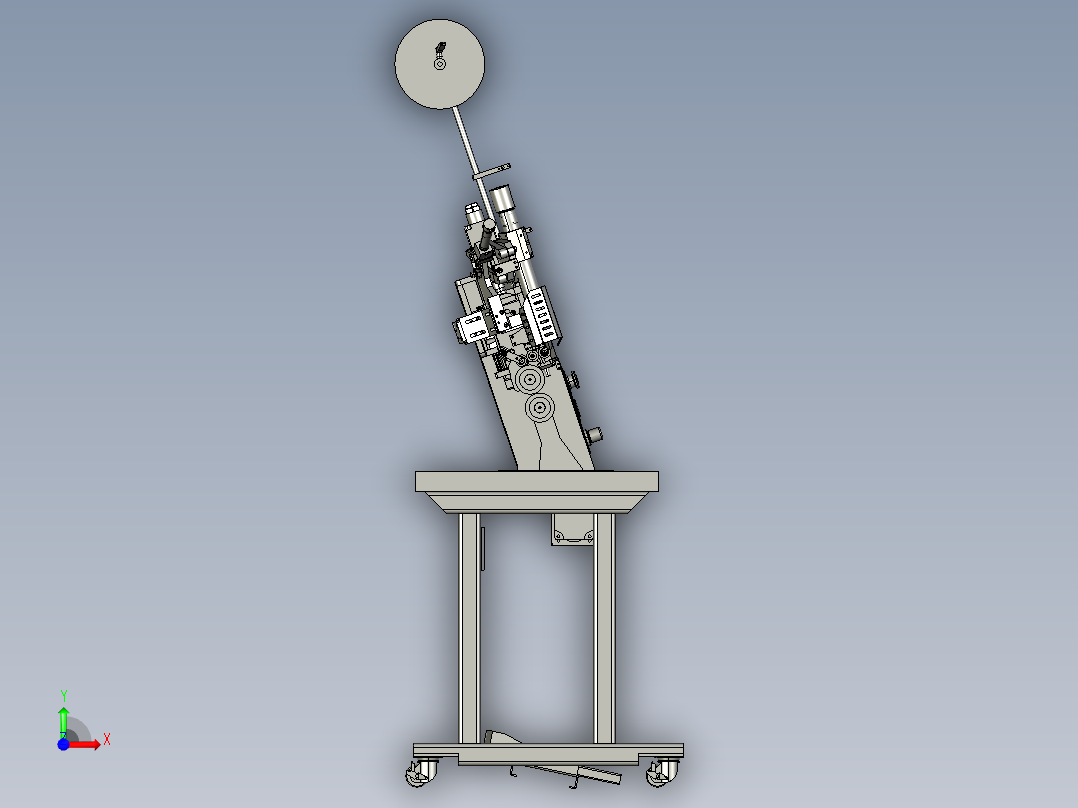 防护服专用热风机_step前视图