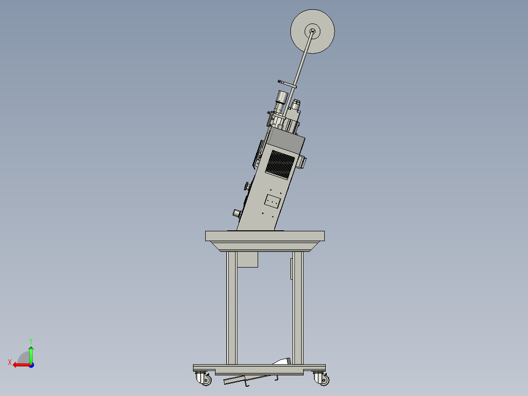 防护服专用热风机_step后视图