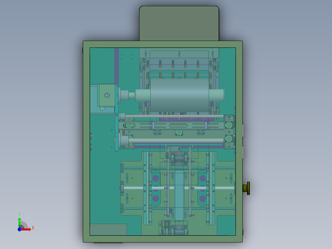 覆膜机 韩国 液晶行业sw18可编辑前视图