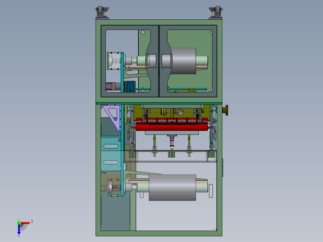 覆膜机 韩国 液晶行业sw18可编辑俯视图