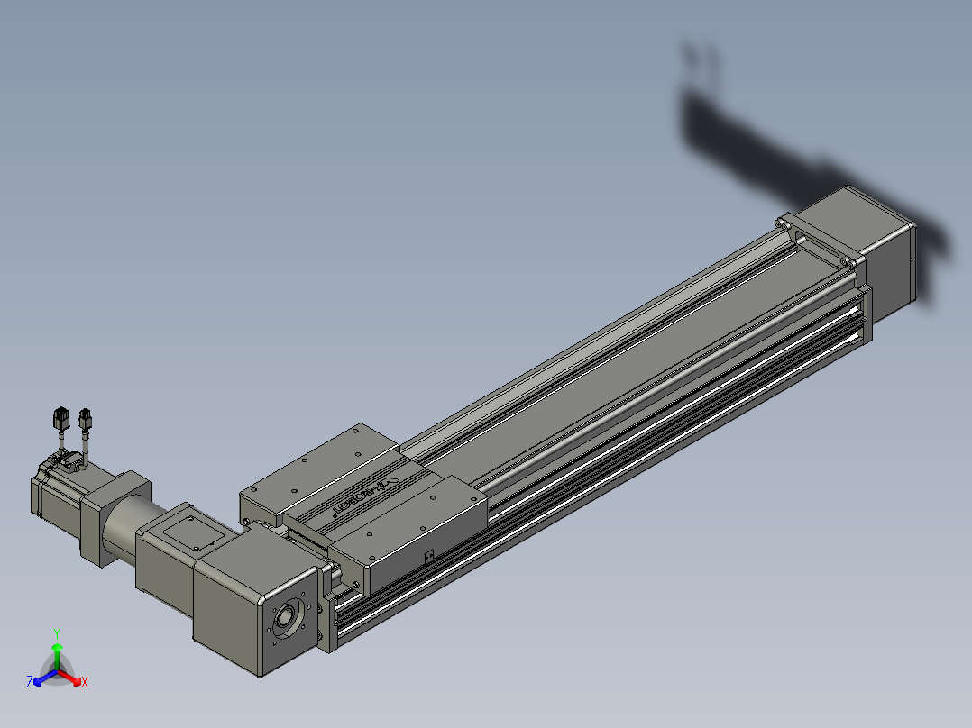 威洛博直线电机模组EB16-L208-S650-R-ZP75-MS3-5K