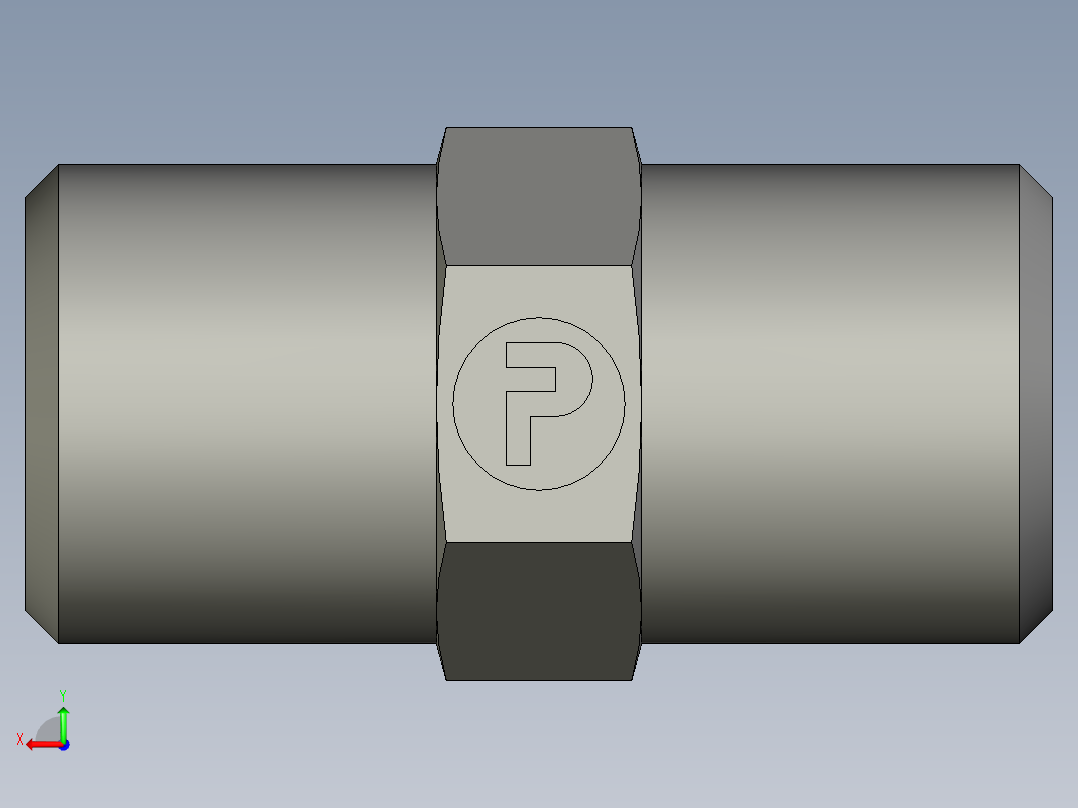 卡套式工业通用硬管接头EO Union G06S71X后视图