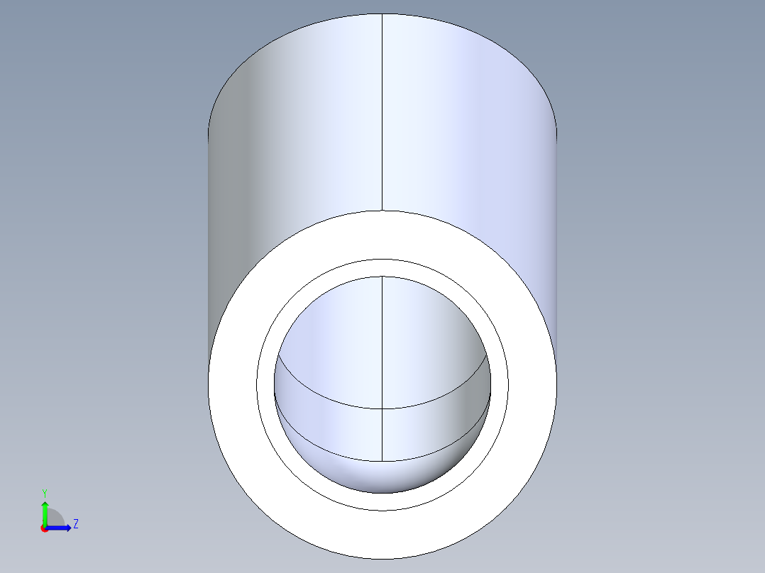 CPVC管件08-Sch80_45Elbow_SxS_9817-005 _0.5in左视图