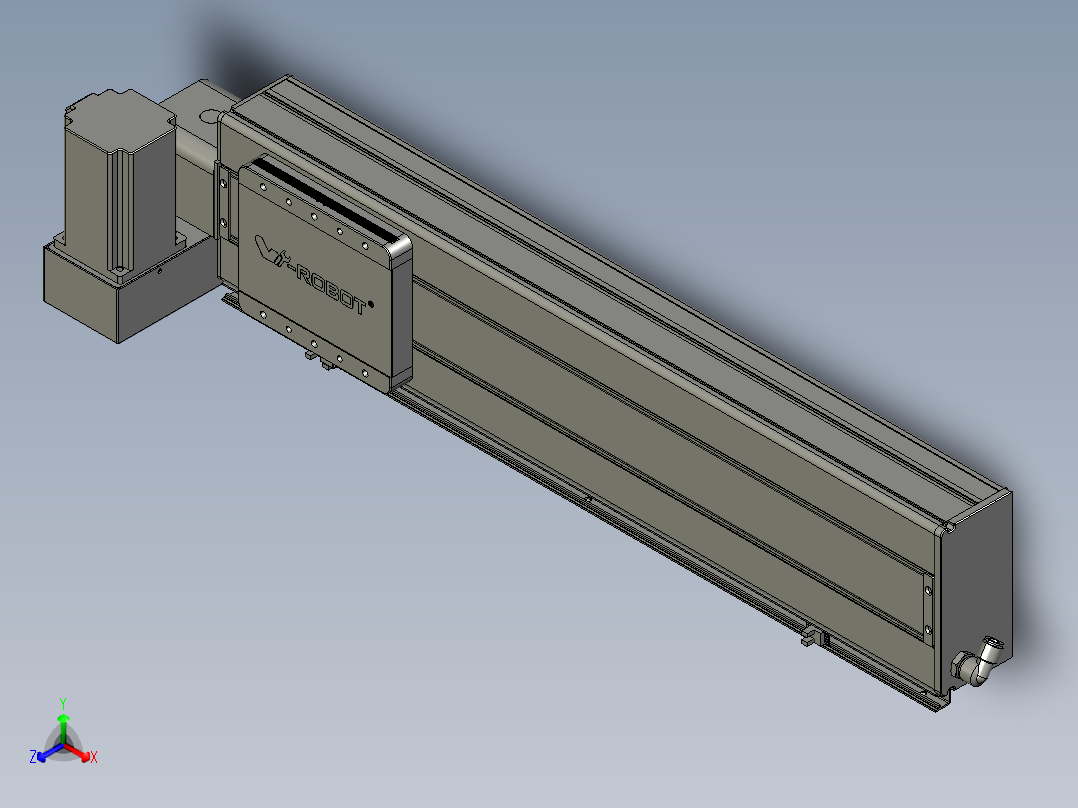 威洛博VBC17-S550-BLU-P75正等轴测图