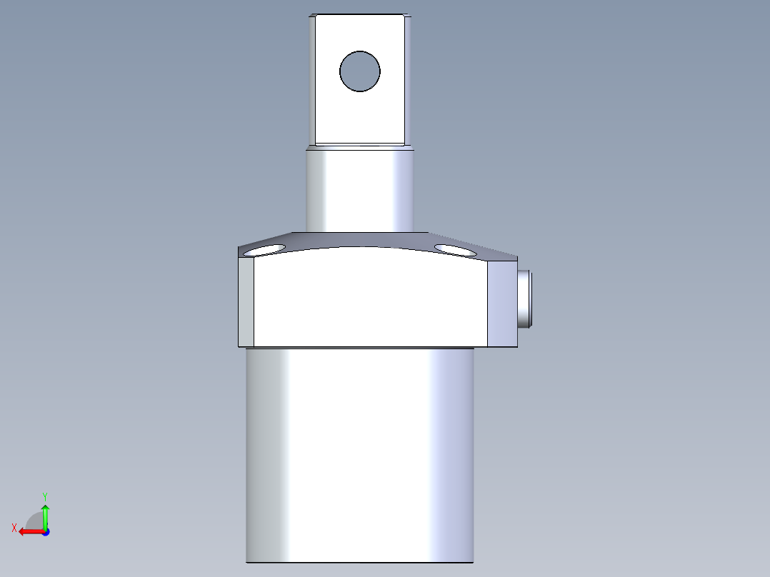 KOSMEKLHA0750-Cx-P_rev1多系列多零件图纸模型后视图