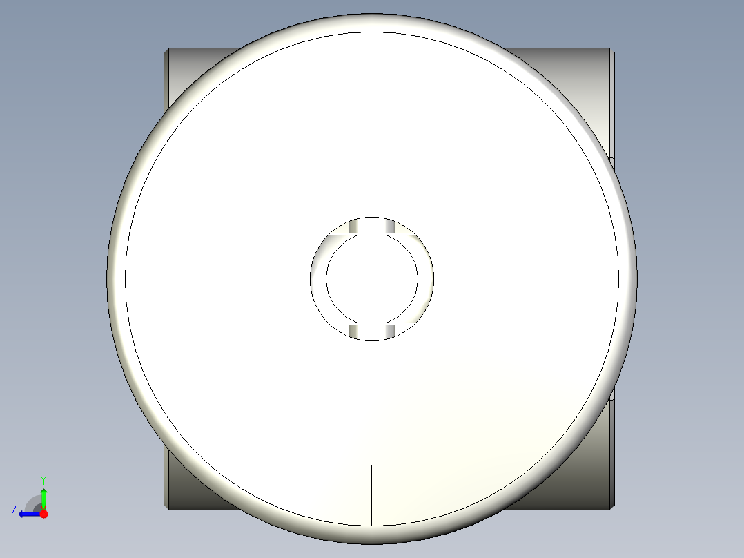把手(折疊迴轉)1051-3D多系列多零件图纸模型右视图
