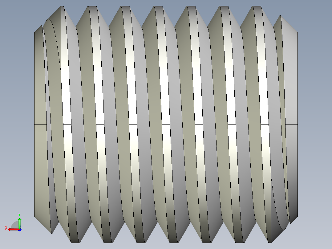 DIN 913-ISO 4026 固定螺钉-M18 L=20.STEP后视图