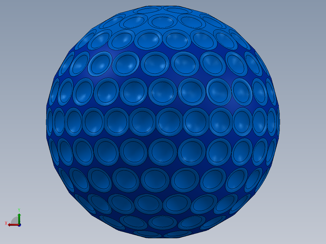 高尔夫球14后视图