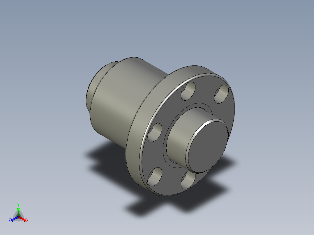 山云日尚SYS滚珠丝杠SFI3205.stp