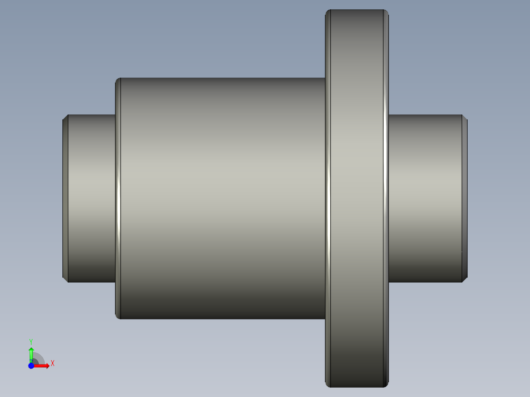 山云日尚SYS滚珠丝杠SFI3205.stp前视图