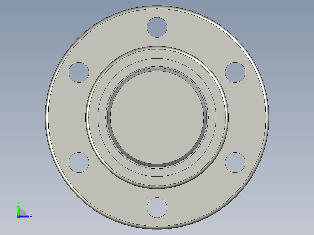 山云日尚SYS滚珠丝杠SFI3205.stp左视图