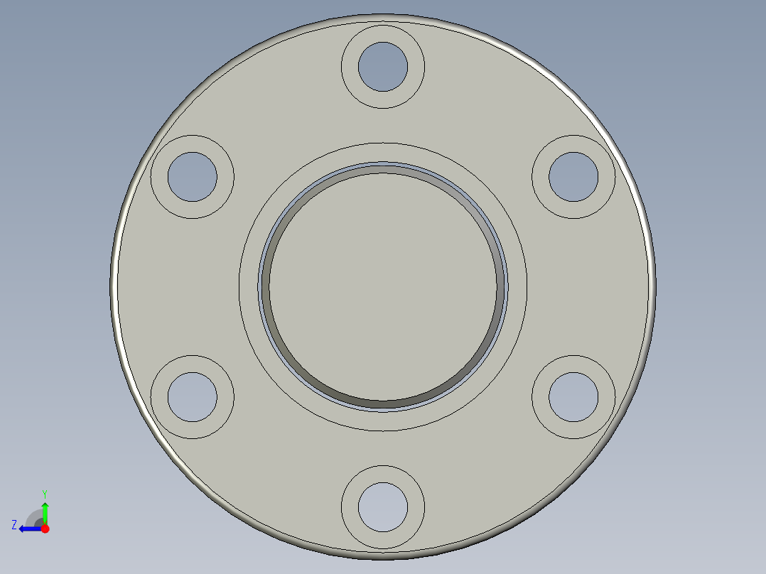 山云日尚SYS滚珠丝杠SFI3205.stp右视图