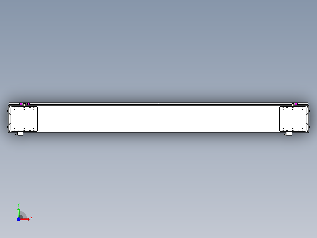 威洛博LC系列3d模型模组2LC22H2Y-S1850前视图