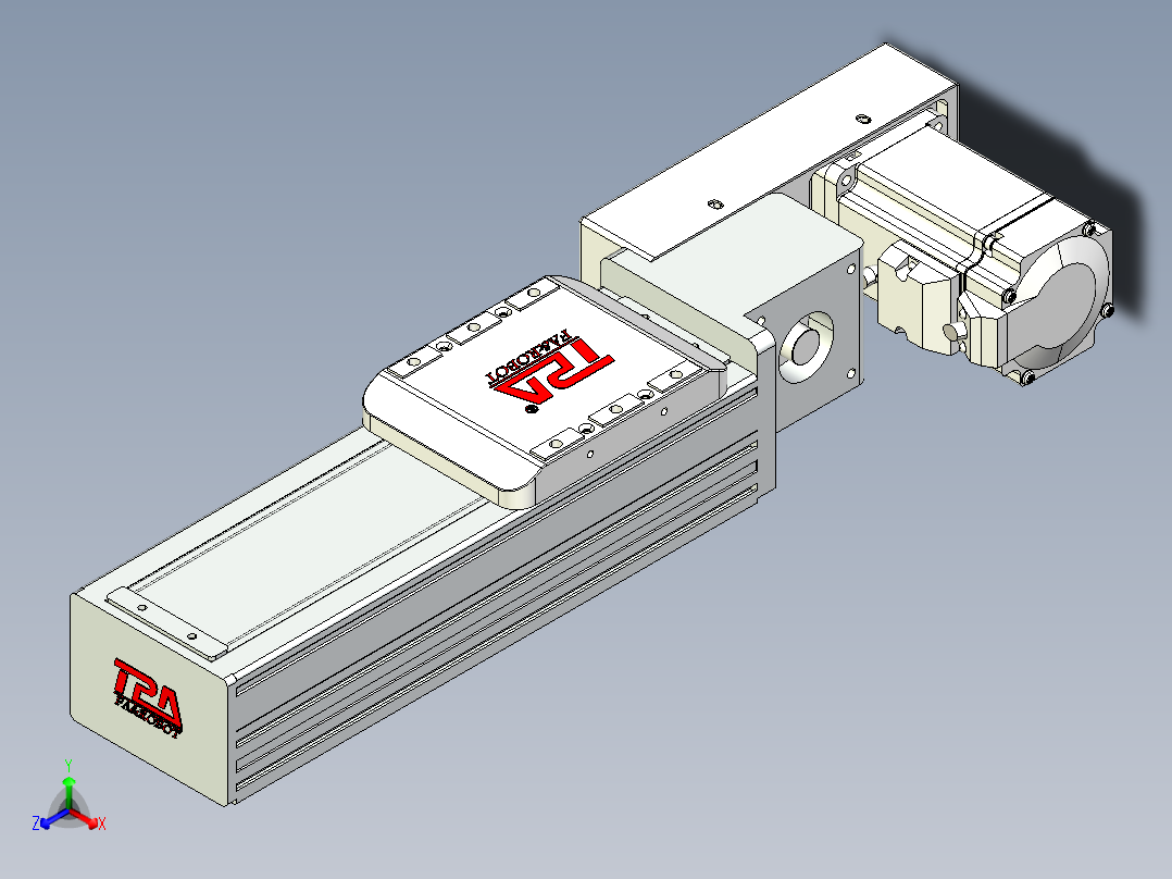 同步带全封闭直线模组TPA-HCB-85D-90-L100-MR-Y-P20-N3