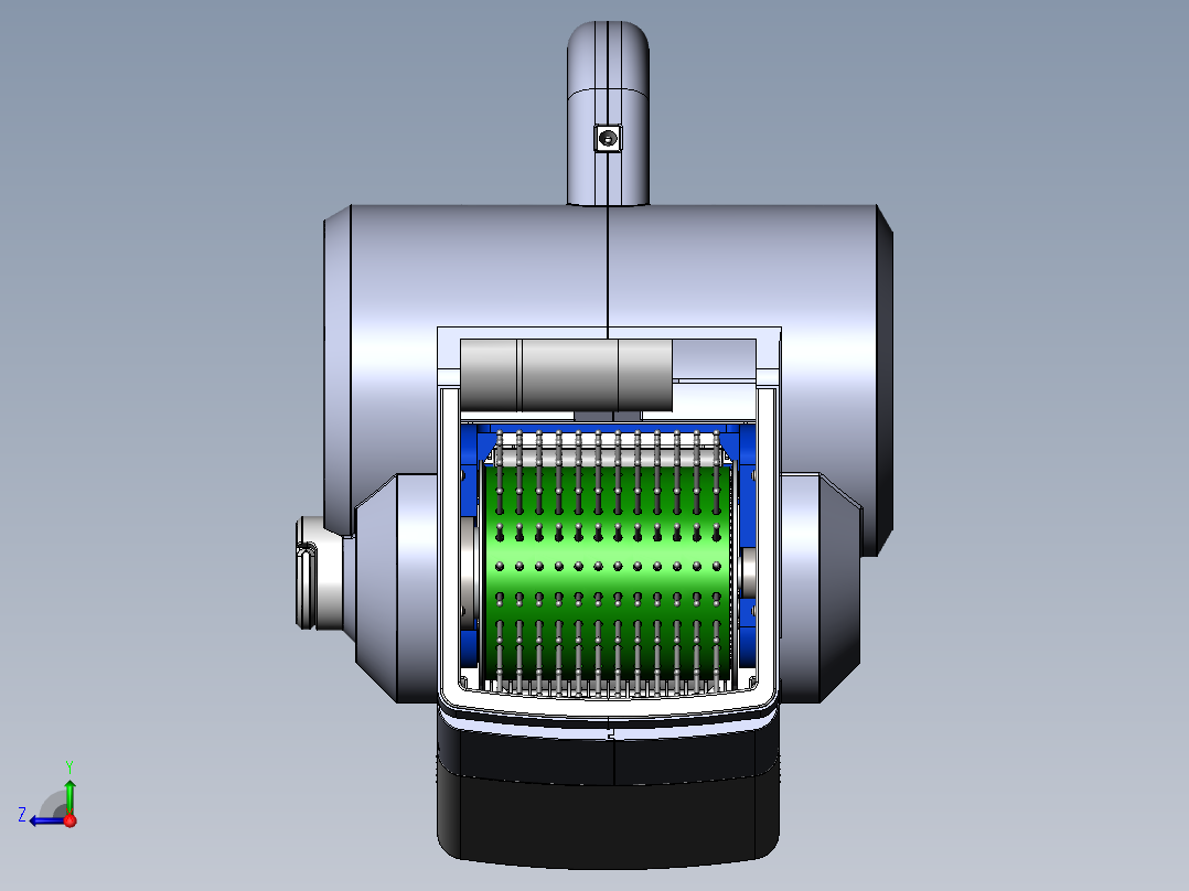 手持电动宠物梳毛机SW三维图=533756=30右视图