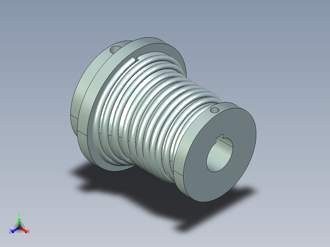 ug无碳小车设计505813正等轴测图