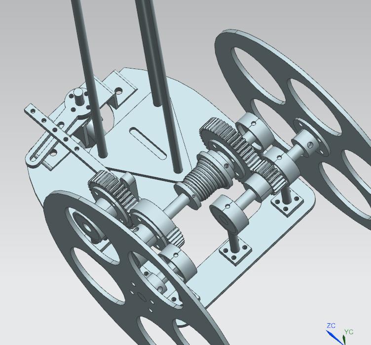ug无碳小车设计505813