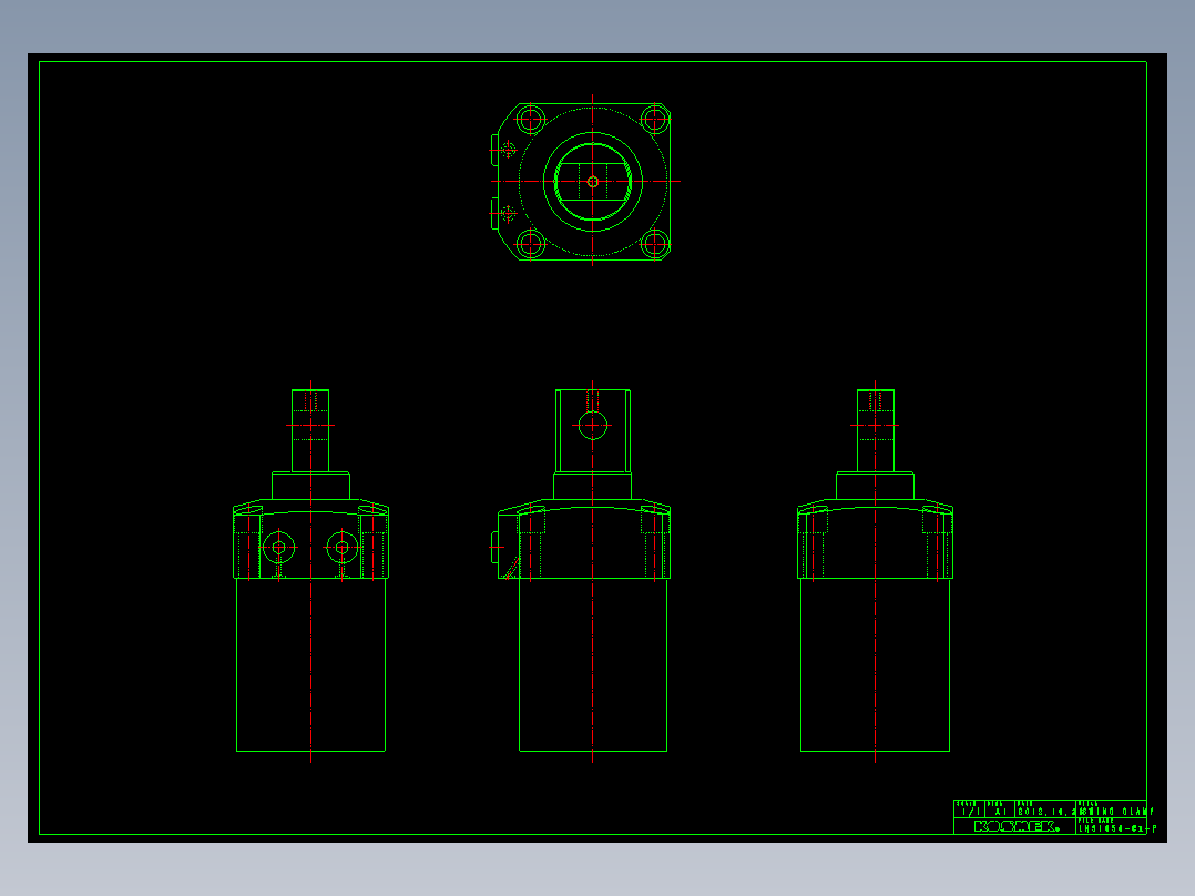 LHS1050-Cx-P多系列多零件图纸模型