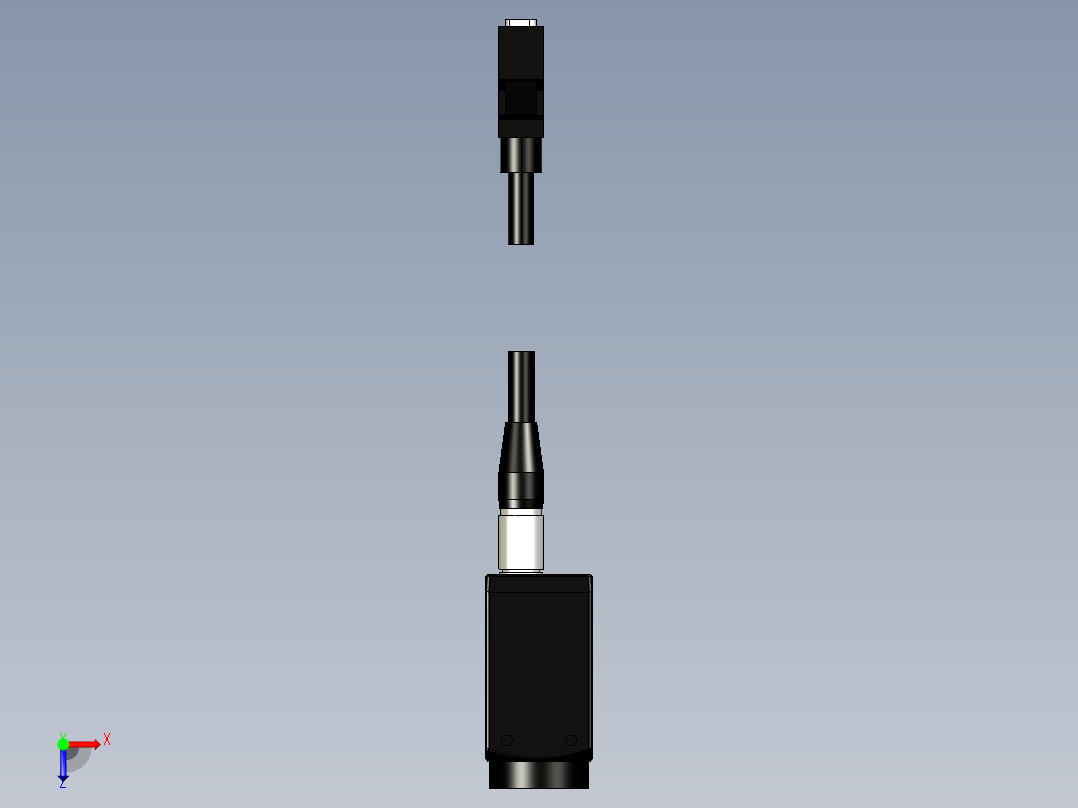 基恩士XG-H100C_M_kc图纸模型俯视图