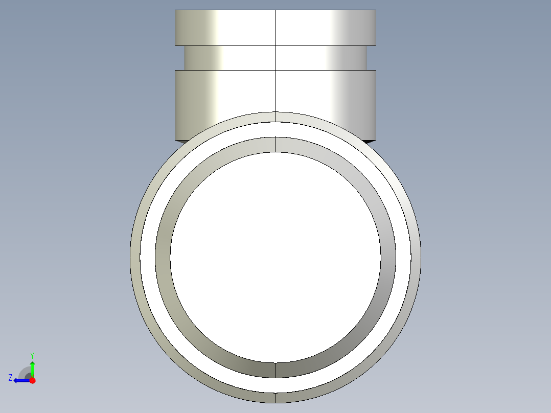 基恩士OP-85587_kc图纸模型右视图