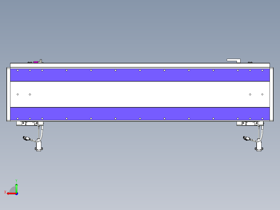 威洛博VL系列3d模型模组2VL22H1Y-S750后视图