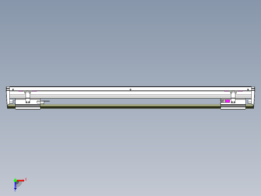 威洛博VL系列3d模型模组2VL22H1Y-S750俯视图