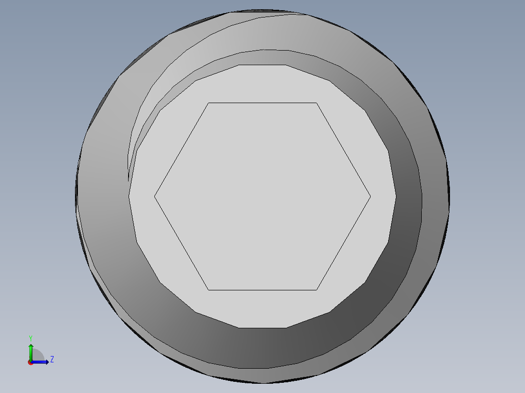 DIN 913-ISO 4026 固定螺钉-M1.4 L=5.SLDPRT左视图