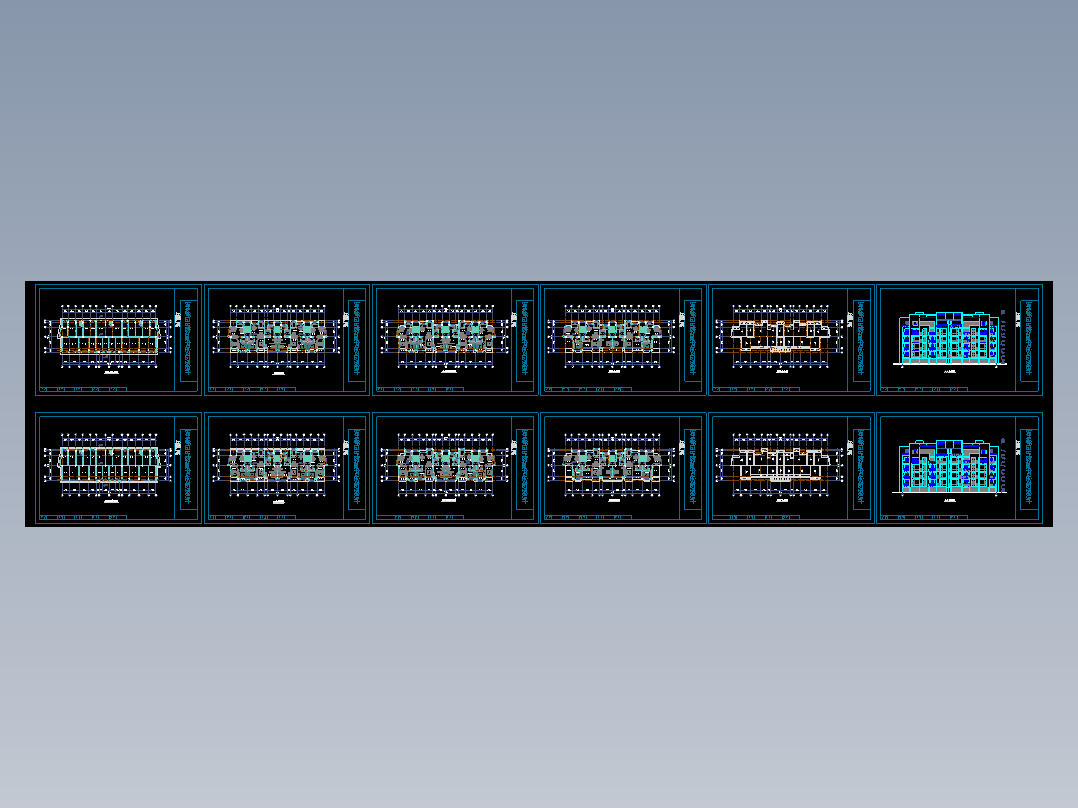 某住宅区单身公寓方案