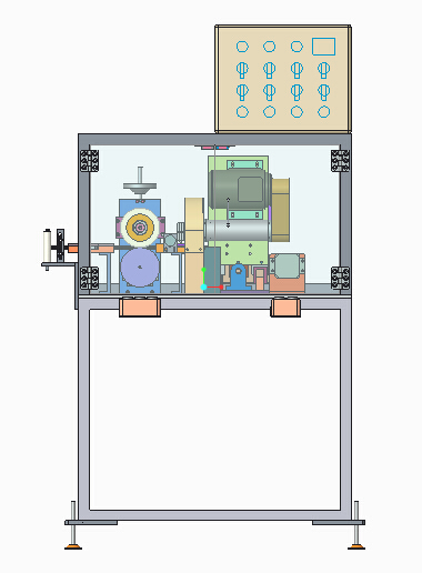 电机带动碟片切割机creo 3.0.zip
