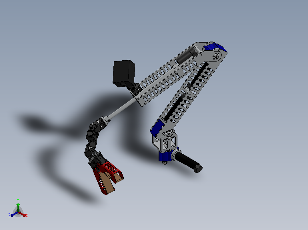11-dof-manipulator SW主视图