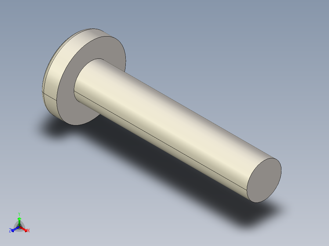 螺丝 M6 十字盘头-M6x30 Screw head.STEP