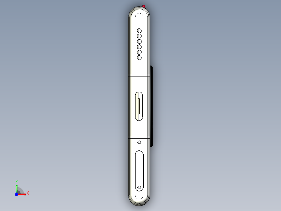 华为mate30pro手机前视图