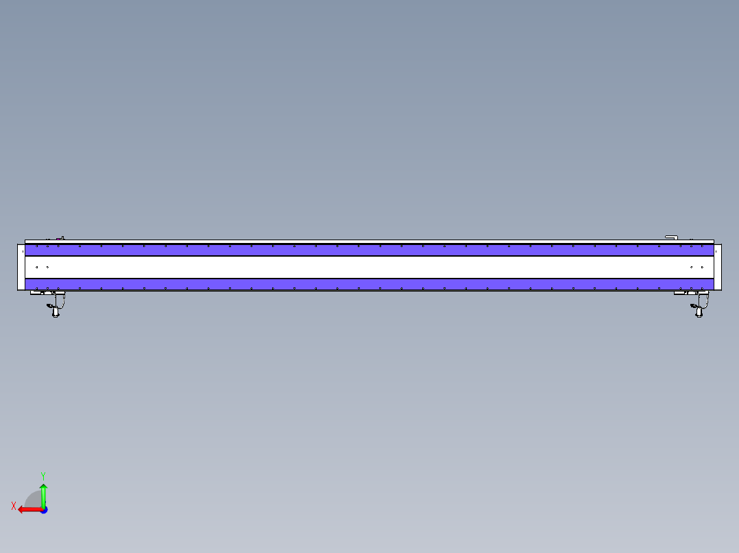 威洛博VL系列直线电机模组-2VL22H2-S2800后视图