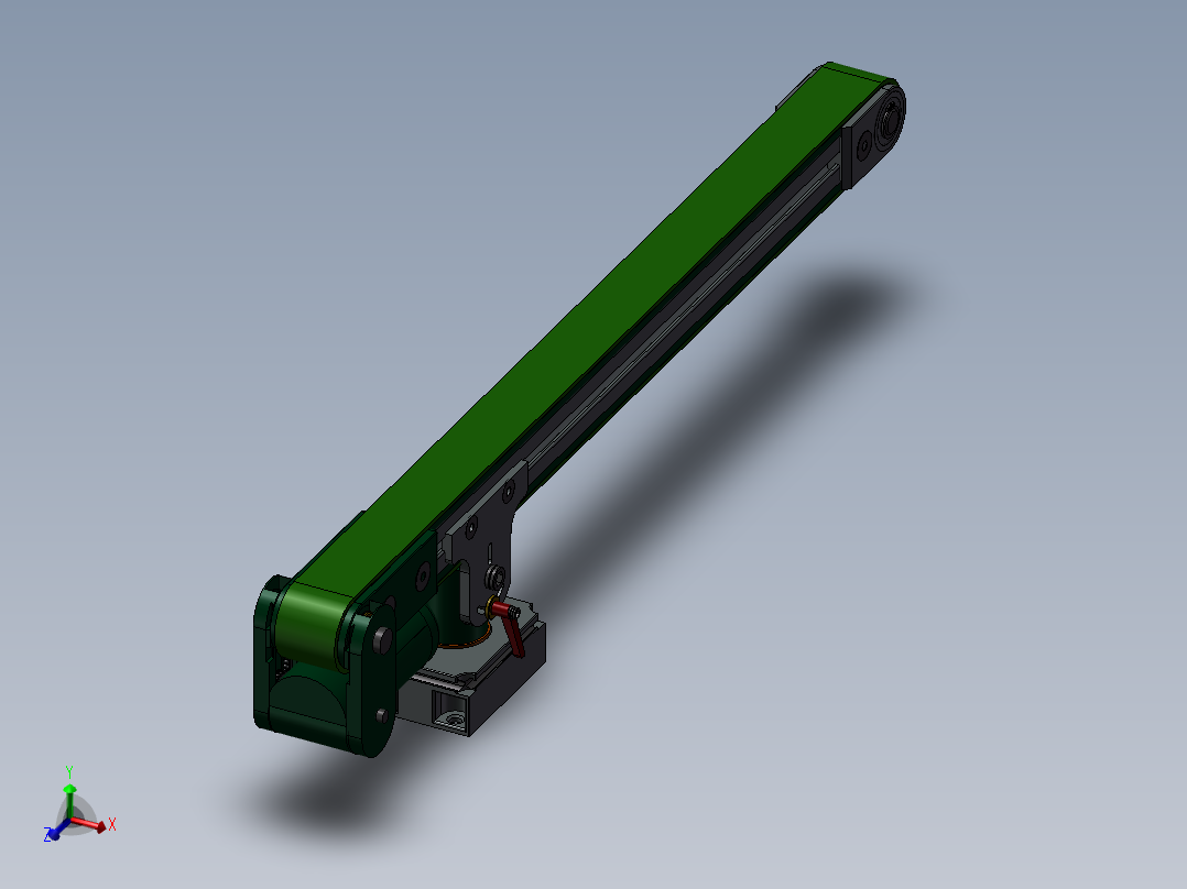 Gnome标准<span style='color: red'>输送机</span>3D模型